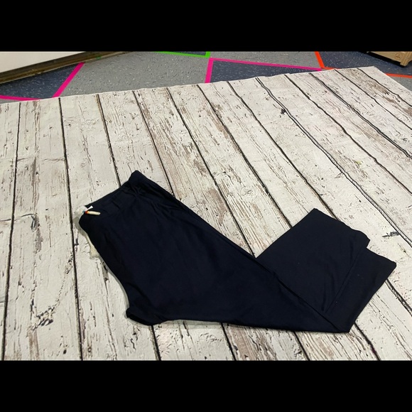 The Silted Company, large, navy blue pants, drawstring waist. - Picture 6 of 11